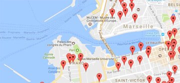 Rechercher avec la carte